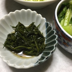 ギバサ（あかもく）のポン酢しょう油